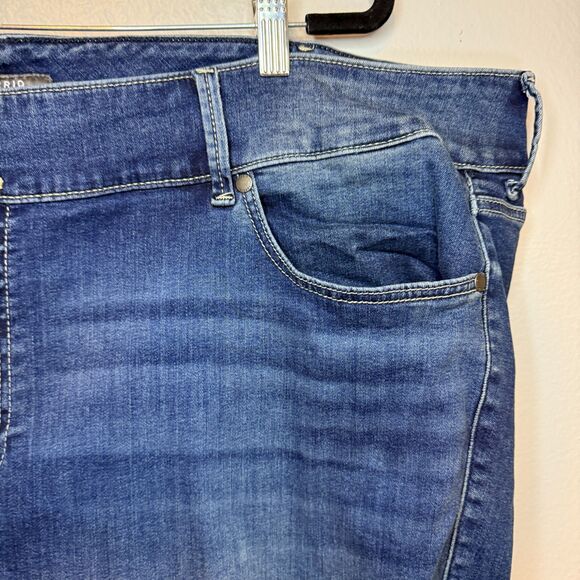 Torrid 30 Extra Short XS Jegging Skinny Stretch Super Soft Jeans Plus Dark Wash - Picture 5 of 12